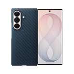 Samsung Carbon Magnet Case für Samsung Galaxy Z Fold 8 Ultra, kompatibel mit MagSafe + 2 Antireflexionsfolien – Marineblau