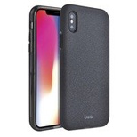 Uniq Lithos Hülle für iPhone X / Xs - Schwarz