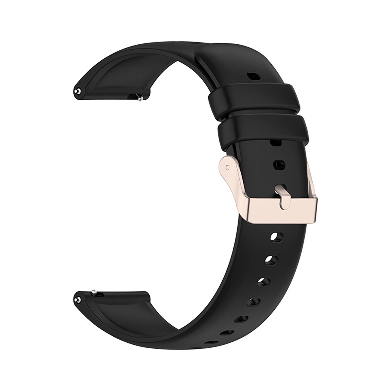 Silicone Strap for Xiaomi Mi Watch Amazfit GTR 47mm Black