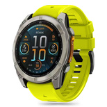 TECH-PROTECT SILICONE LINE GARMIN FENIX 5 / 6 / 6 PRO / 7 / 8 (47 MM) / E LIME