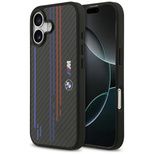 BMW M Kevlar Lines &amp; Logo MagSafe Case für iPhone 17 – Schwarz