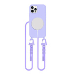 Tech-Protect MagNecklace MagSafe Hülle für iPhone 12/12 Pro – Lavendel