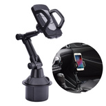 Smartphone car holder for cup holder black