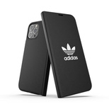 Adidas OR Booklet Case BASIC für iPhone 12 Pro Max - Schwarz und Weiß