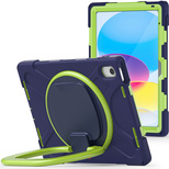 Tech-Protect X-Armor Hülle für iPad 10,9&quot; 2022 – Marineblau und Grün