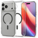 Spigen Ultra Hybrid MagSafe Case für iPhone 17 Pro - Clear Gray