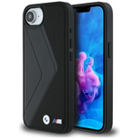 Etui BMW Oversized Stripes MagSafe na iPhone 16e - czarne