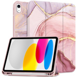 Tech-Protect SC Pen Case for iPad 10.9&quot; 2022 - Pink Marble