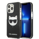 Karl Lagerfeld KLHCP13LTPECK iPhone 13 Pro / 13 6.1&quot; hardcase black/black Choupette Head