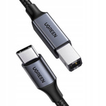 Ugreen US370 45106 Kabel für USB-C/USB-B-Drucker 2 m – schwarz