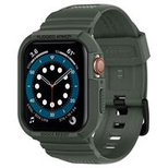 Spigen Rugged Armor Pro Case with Strap for Apple Watch 4 / 5 / 6 / 7 / 8 / SE (44/45 mm) - Green