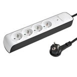 Hama Premium 4-Socket Surge Protector Strip 1.5m - White