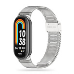 Tech-Protect MilaneseBand Strap for Xiaomi Smart Band 8 / 8 NFC - Silver