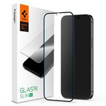 Spigen Glass FC gehärtetes Glas für iPhone 12 / iPhone 12 Pro – Schwarz