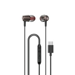 Dudao X1PROT In-Ear Wired USB-C Headphones 1.2m - Black