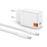 Spigen ArcStation Pro Charger + USB-C 65W Cable - White