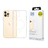 3mk Clear MagCase Case for Apple iPhone 12 Pro Max - Transparent