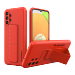 Wozinsky Kickstand Case Silikonhülle mit Ständer Samsung Galaxy A13 5G rot