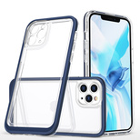 Clear 3in1 etui do iPhone 11 Pro żelowy pokrowiec z ramką niebieski