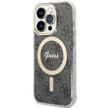 Guess 4G MagSafe case for iPhone 14 Pro - black