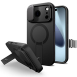 Tech-Protect Kevlar Aura MagSafe Case für iPhone 17 Pro - Schwarz