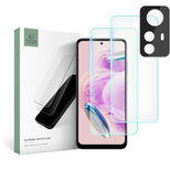 Zestaw Tech-Protect Supreme Set na Xiaomi Redmi Note 12S 2x szkło hartowane na wyświetlacz / szkło hartowane na aparat