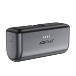 Acefast M9 Powerbank 5000 mAh USB-C (männlich) / USB-C (weiblich) PD 20 W – schwarz