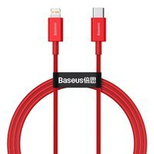 Baseus Superior Series USB-C / Lightning PD 20W cable 1 m - red