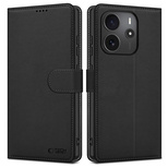 Tech-Protect Wallet Case für Xiaomi Redmi Note 14 4G / LTE - Mattschwarz