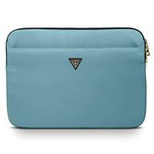 Guess Nylon Triangle Logo sleeve for a 13&quot; laptop - blue