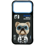 Etui Nimmy Cool&Cute 2.0 nag na iPhone 17 Pro - czarne