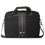 BMW BMCB15COMPVSKR Bag 16&quot; Black Nylon Red Stripe