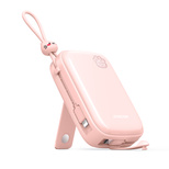 Powerbank Joyroom JR-L008 Plus Cutie Series 22.5W 20000mAh with stand + USB-A - USB-C cable - pink