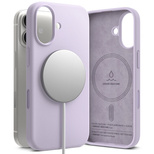 Ringke Silikon Magnetische MagSafe Hülle für iPhone 17 - Lila