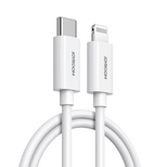 Joyroom S-M430 Lightning / USB-C MFi PD cable 27W 3A 1.2m - white