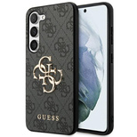 Etui Guess 4G Big Metal Logo na Samsung Galaxy S23 FE - szare