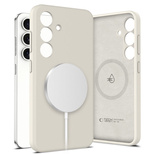Tech-Protect Liquid Silicone Magsafe Case für Samsung Galaxy S25 - Beige