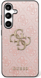 Etui Guess Big 4G Classic Logo na Samsung Galaxy S25 FE - różowe
