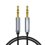 Kabel Choetech AUX002 mini jack 3.5mm (męski) / mini jack 3.5mm (męski) 1.2m - czarny