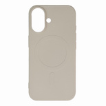 Liquid Silicone Case MagSafe für iPhone 16 - Beige