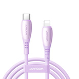 Kabel Joyroom S-A59 Vibrant Series 30W USB-C - Lightning 1,2m - fioletowy