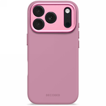Decoded AntiMicrobial Silicone Backcover MagSafe for iPhone 17 Pro - Pink