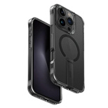 Uniq Eleva mit Vertica Stand Hülle für iPhone 16 Pro – Schwarz