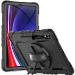 Tech-Protect Solid360 Hülle für Samsung Galaxy Tab S9+ 12,4&quot; X810 / X816B - Schwarz