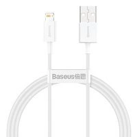 Baseus Superior kabel USB - Lightning 2,4A 1 m Biały (CALYS-A02)