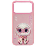Etui Nimmy Cool&Cute 2.0 Rabbit na iPhone 17 Pro Max - różowe