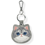 Etui Nimmy New Big Eyed Pet 2.0 Cat na lokalizator - szare