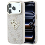 Guess 4G &amp; Big Strass Logo Case for iPhone 18 Pro Max / 17 Pro Max - Pink