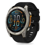 Tech-Protect Silikonband für Garmin Fenix ​​​​5/6/6 Pro/7/8 (47 mm)/E – Schwarz