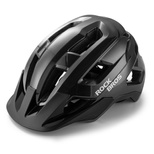 Rockbros LK-67 Jugend-Fahrradhelm mit abnehmbarem Visier 54–58 cm – Schwarz